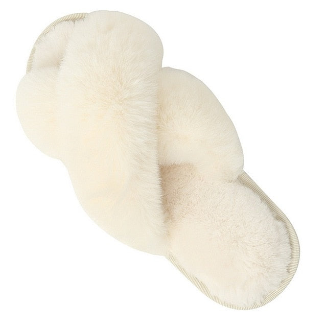 Fuzzy Slippers for Women