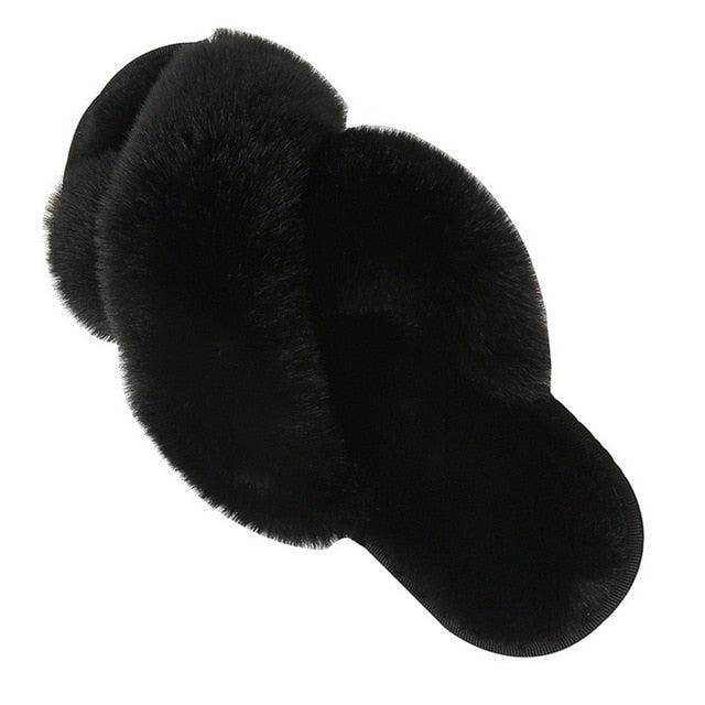 Fuzzy Slippers for Women