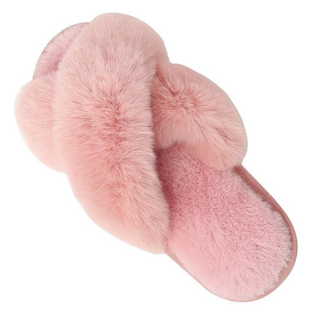 Fuzzy Slippers for Women