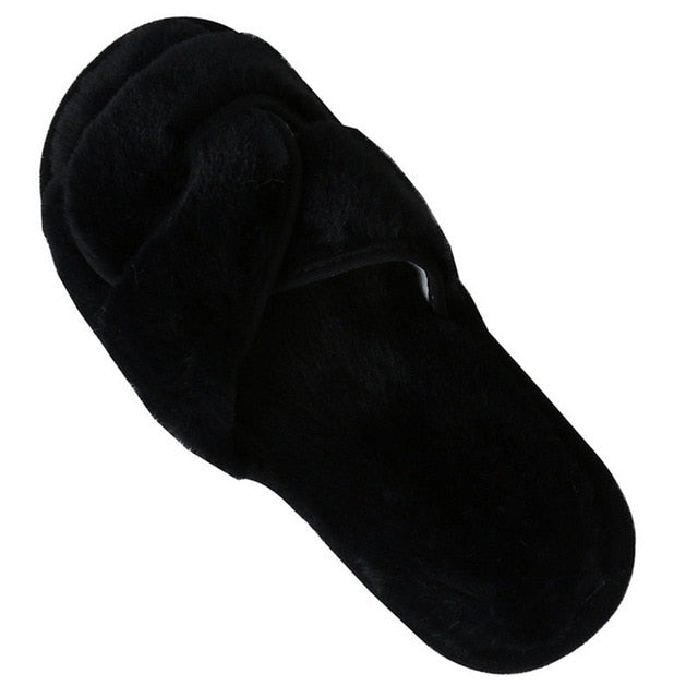 Fuzzy Slippers for Women