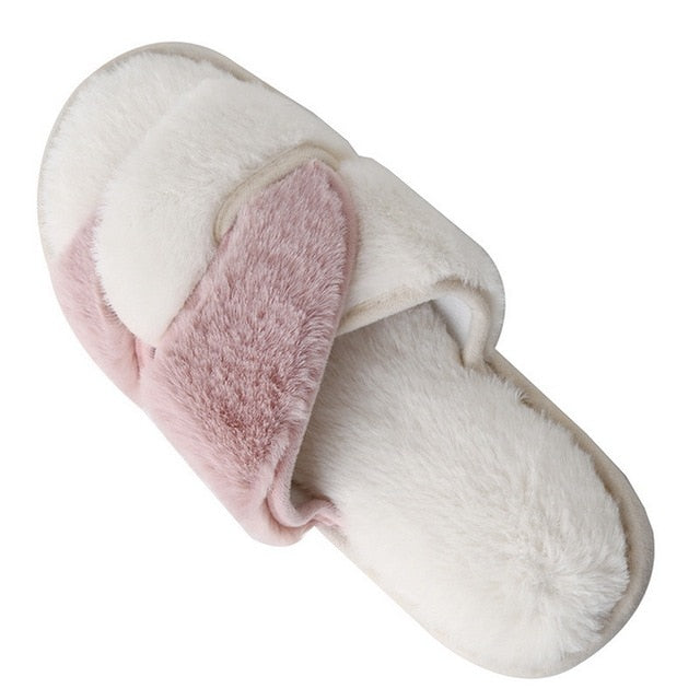Fuzzy Slippers for Women