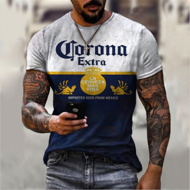 Vintage T-Shirt Top for Men