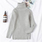 Knitted Turtleneck Outerwear Sweater Top for Boys