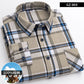 Cotton Long Sleeve Contrast Plaid High Quality Shirt for Men