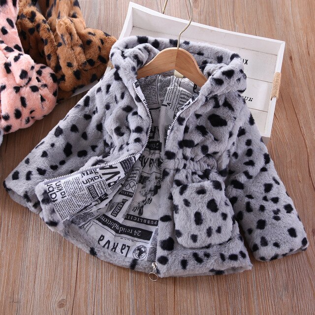 Fashion Hooded Coat for Girls