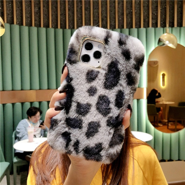 Cute Fur Animal Phone Case