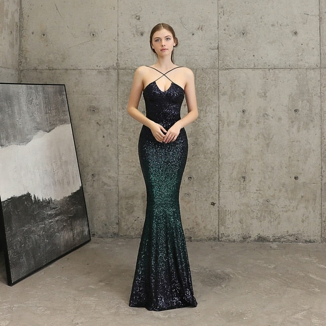 Sequin Evening Party Dress for Women