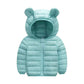 Light Color Coat With Ear Hoodie Jacket for Kids