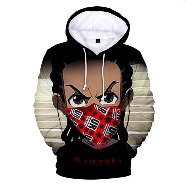 The Boondocks Hoodies Sweatshirt for Men