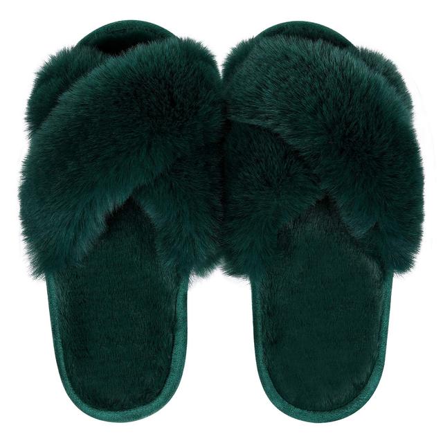 Fuzzy Slippers for Women