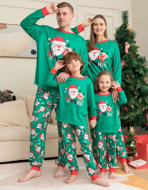 Family Matching Clothing Christmas Pajamas
