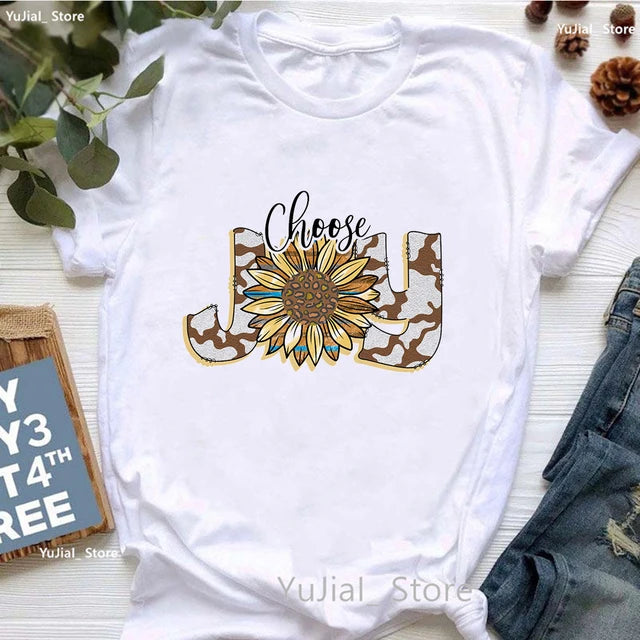 Jesus Graphic Print T-Shirt