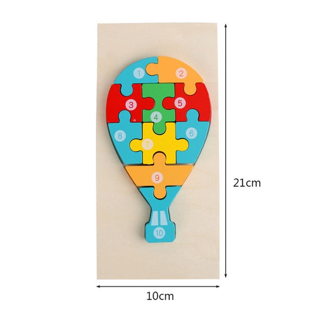 Dinosaur Wooden Puzzles for Children Educational Toys