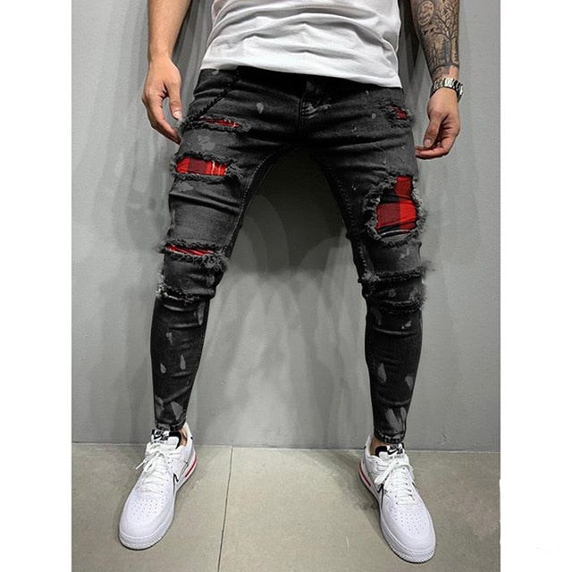 Skinny Casual Denim Pants- Jeans