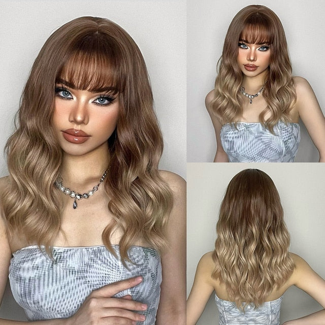 Curly Synthetic Wig for Women