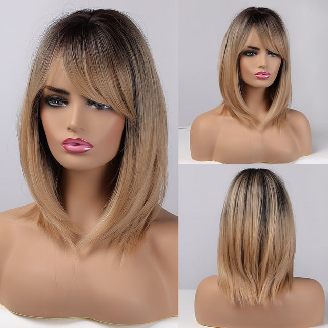 Colored Synthetic Wig For Women