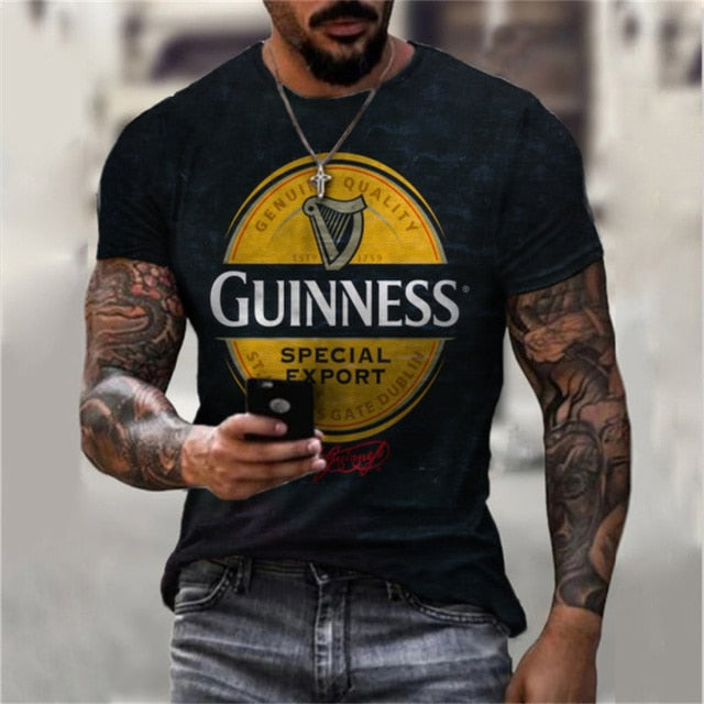 Vintage T-Shirt Top for Men