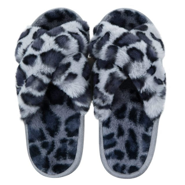 Fuzzy Slippers for Women