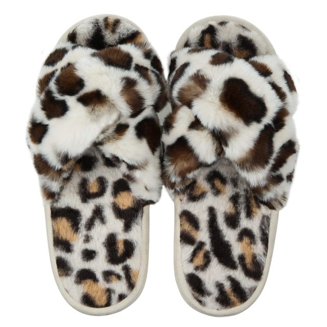 Fuzzy Slippers for Women