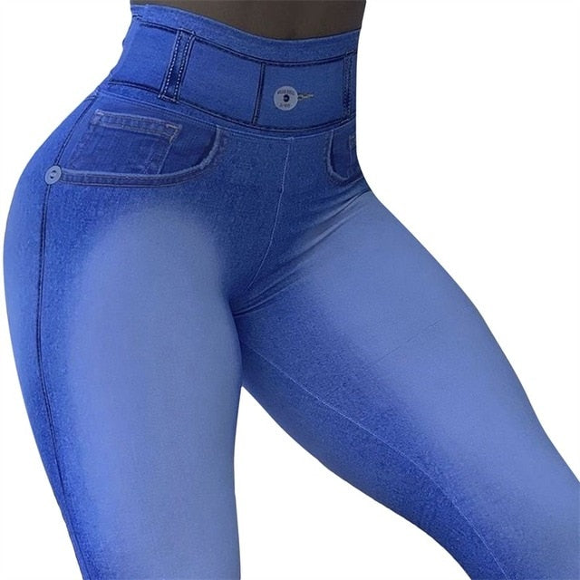 High Waist Skinny Jeans Slim Denim pants for Women