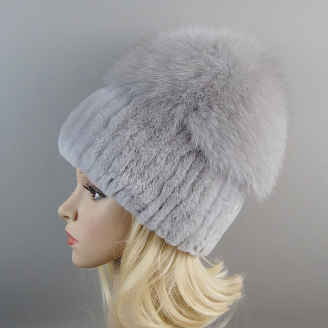 Fur Warm Beanies Hat