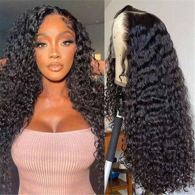 Deep Curly Brazilian Human Hair Wig