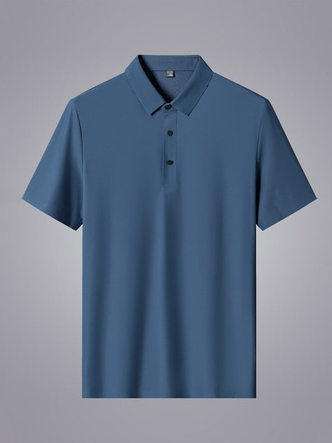 New Classic Tee Breathable Cooling Quick Dry Polo Shirt for Men