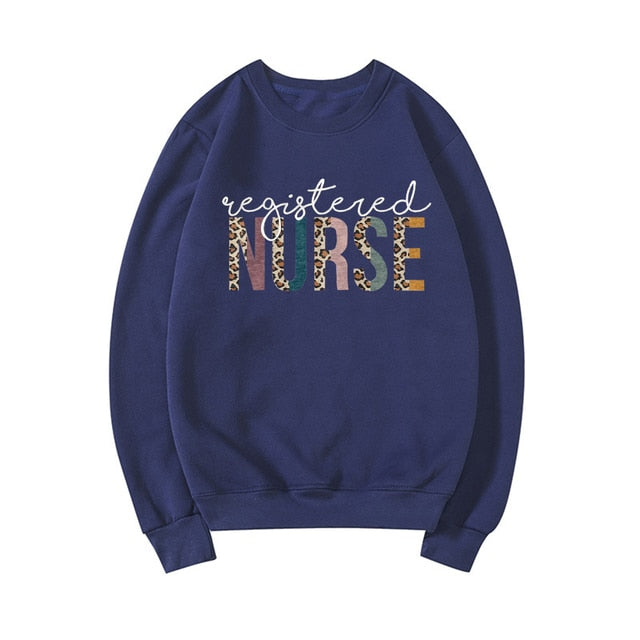 Registered Nurse Printing Sweatshirt