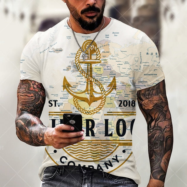 Vintage T-shirt top for Men