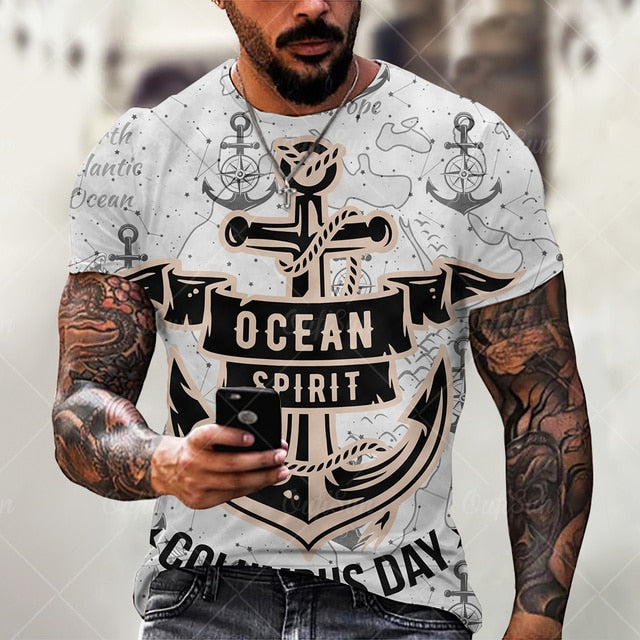 Vintage T-shirt top for Men