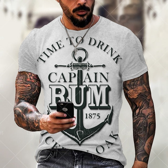 Vintage T-shirt top for Men