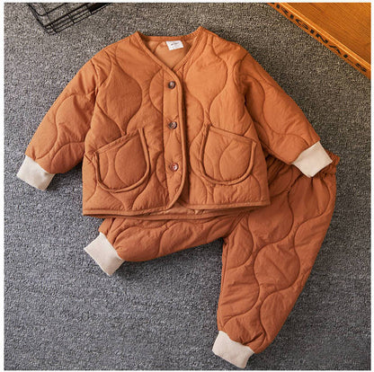 Warm Jacket + pants for Toddlers 2 Piece Set