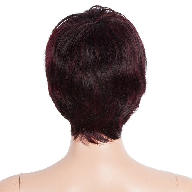 Pixie Cut Short Brazilian Hair Wig