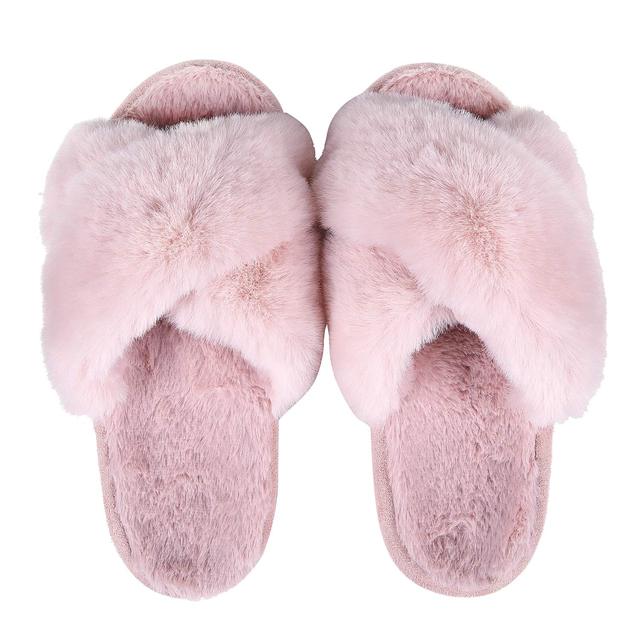 Fuzzy Slippers for Women
