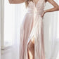 Spaghetti Strap V Neck Long dress/ Bridesmaid Dress