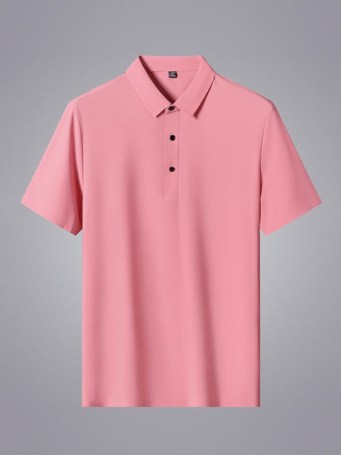 New Classic Tee Breathable Cooling Quick Dry Polo Shirt for Men