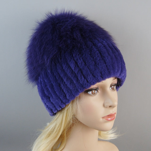 Fur Warm Beanies Hat