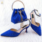 Pointed Shoes with Designer bag for Women