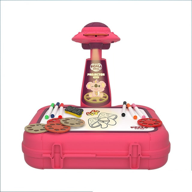 Led Projector Art Drawing Table Toys for Kids