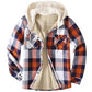 High-quality Soft Warm Winter Men's Plaid Shirt Coat