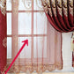 Hollow Embroidered Chenille High Shading Curtain