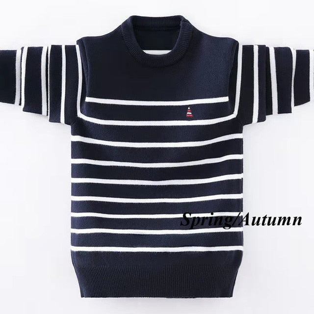 Pullover Sweater Outerwear Top for Boys