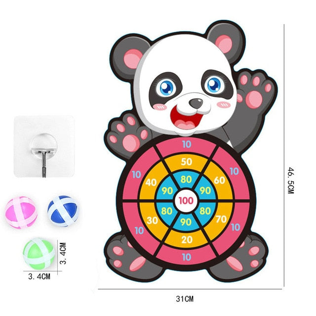 Dart Board Target Stickey Ball Game Outdoor Games
