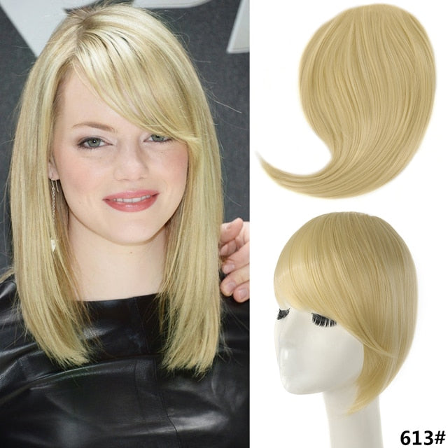Synthetic bangs Hair Clip In Hair Extension