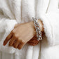 Pearl Pendant Bracelet Bangle for Women
