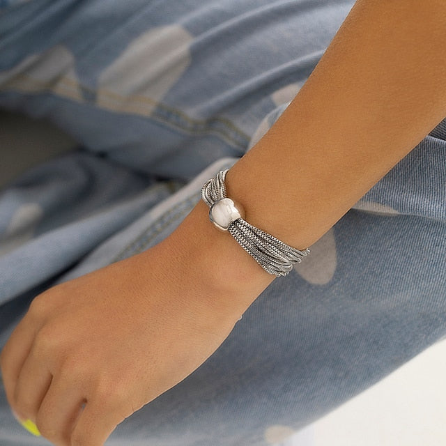 Chunky Chain Bracelet for Women