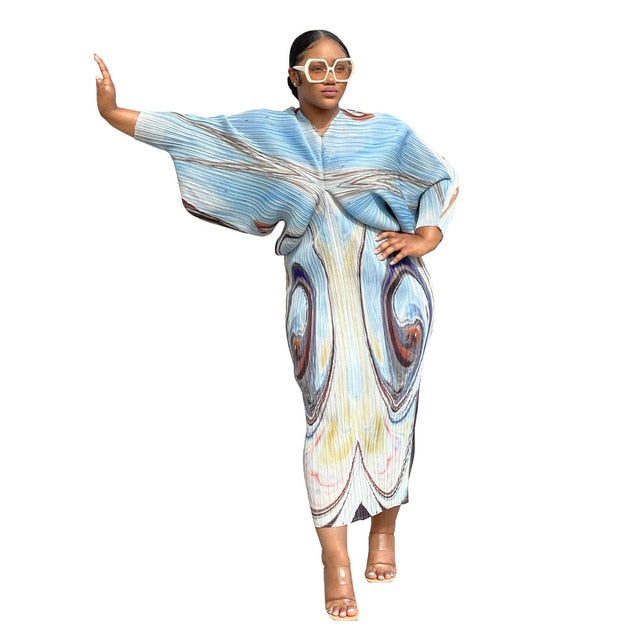 One Size Sexy Loose African Dress for Women