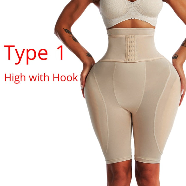 Body Shaper Underwear High Waist Hip Padded Enhancer Panty