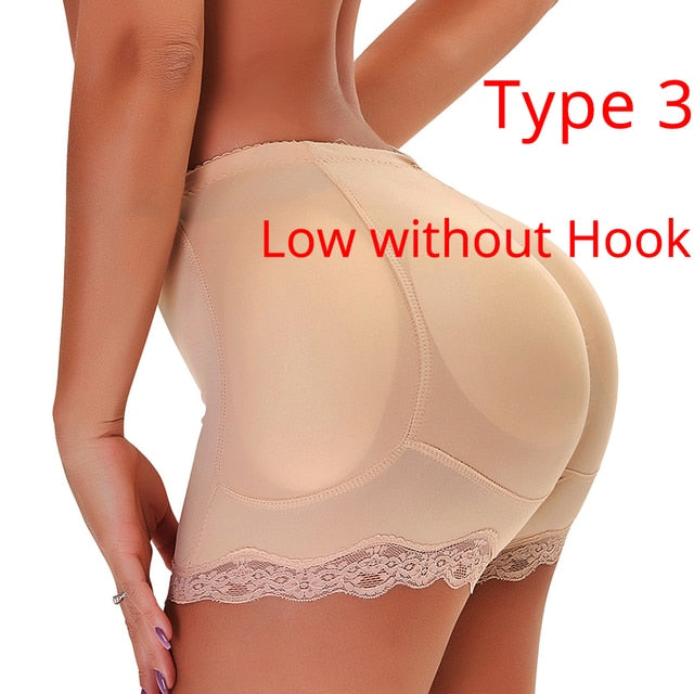 Body Shaper Underwear High Waist Hip Padded Enhancer Panty