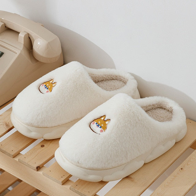 Winter Warm Fluffy Slippers for Women